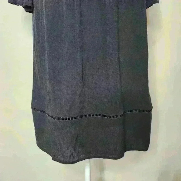 Mossimo women's black eyelet dress lined size XS - Picture 5 of 7